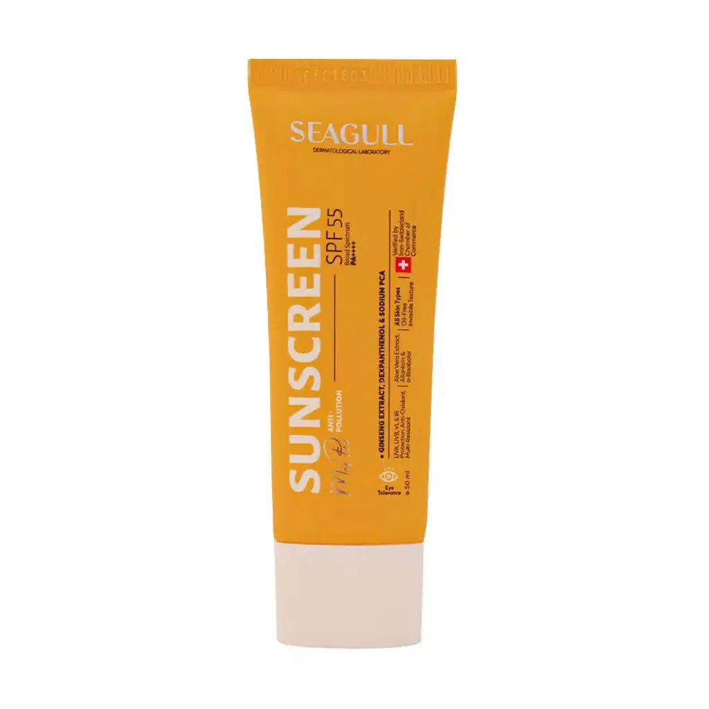 کرم ضد آفتاب آقایان سی گل SPF55 مناسب انواع پوست ۵۰ میلی لیتر