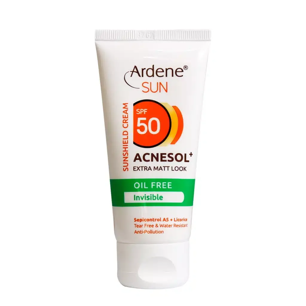 کرم ضد آفتاب آکنه سل آردن SPF50 مناسب پوست چرب ۵۰ گرم