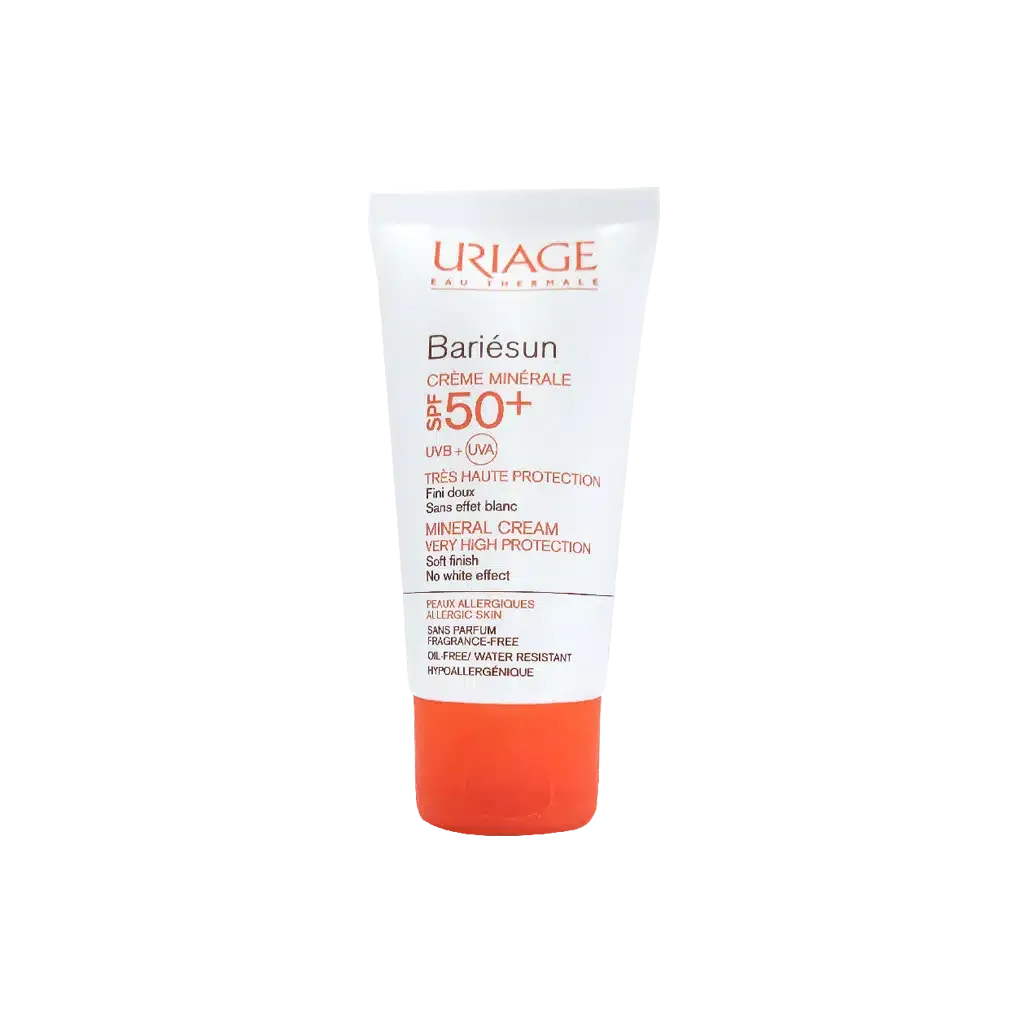 کرم ضد آفتاب بری سان مینرال اوریاژ SPF50 مناسب پوست های حساس ۵۰ میلی لیتر