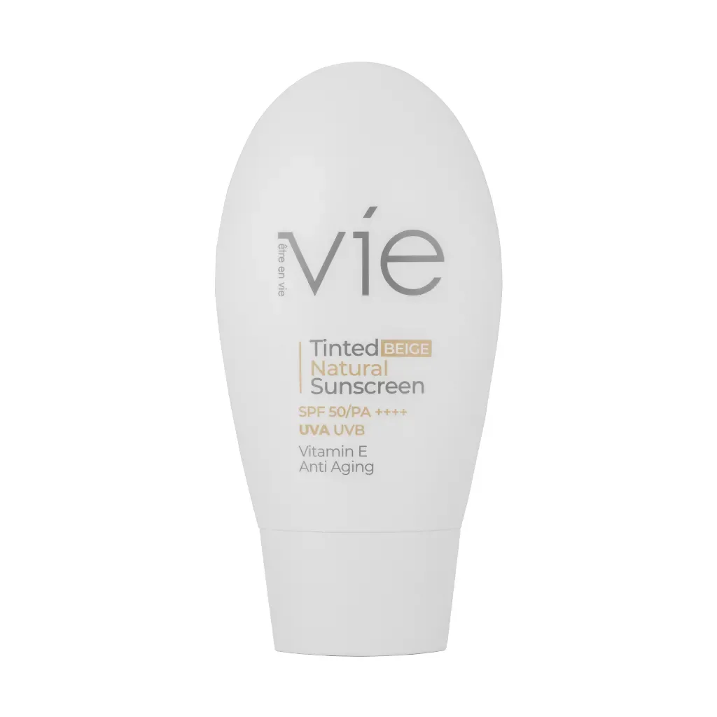 کرم ضد آفتاب رنگی SPF50 وی 50 میلی لیتر محافظت از پوست در برابر آفتاب