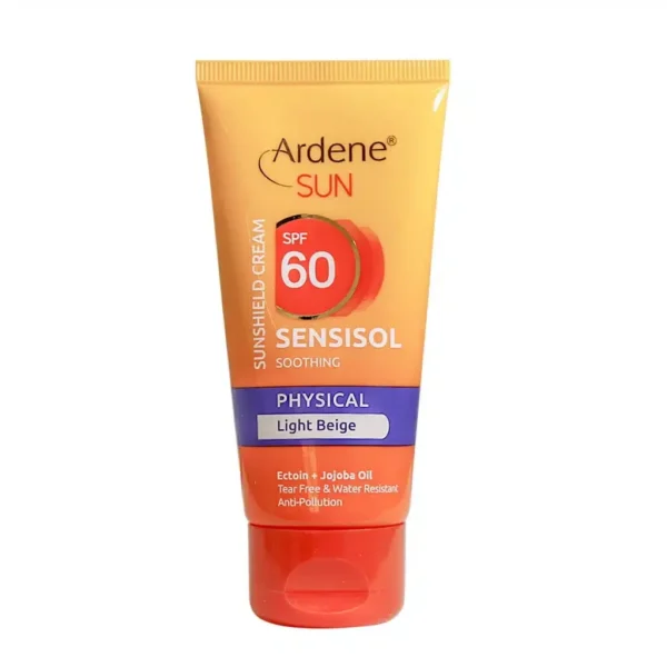 کرم ضد آفتاب رنگی SPF60 آردن مناسب پوست های خشک و حساس