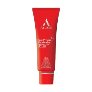 کرم ضد آفتاب روشن کننده و ضد لک SPF50 آراکسین 40 میلی لیتر