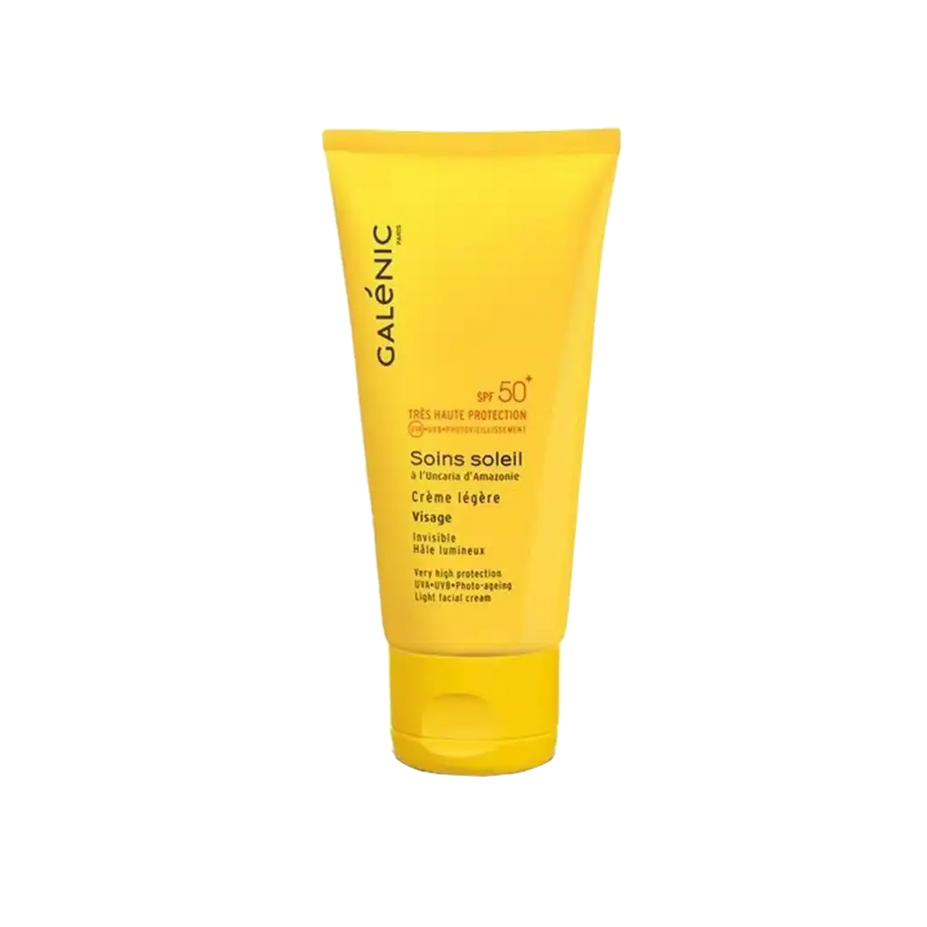 کرم ضد آفتاب ضد پیری گلنیک +SPF50 مناسب پوست های معمولی خشک و حساس 50 میلی لیتر