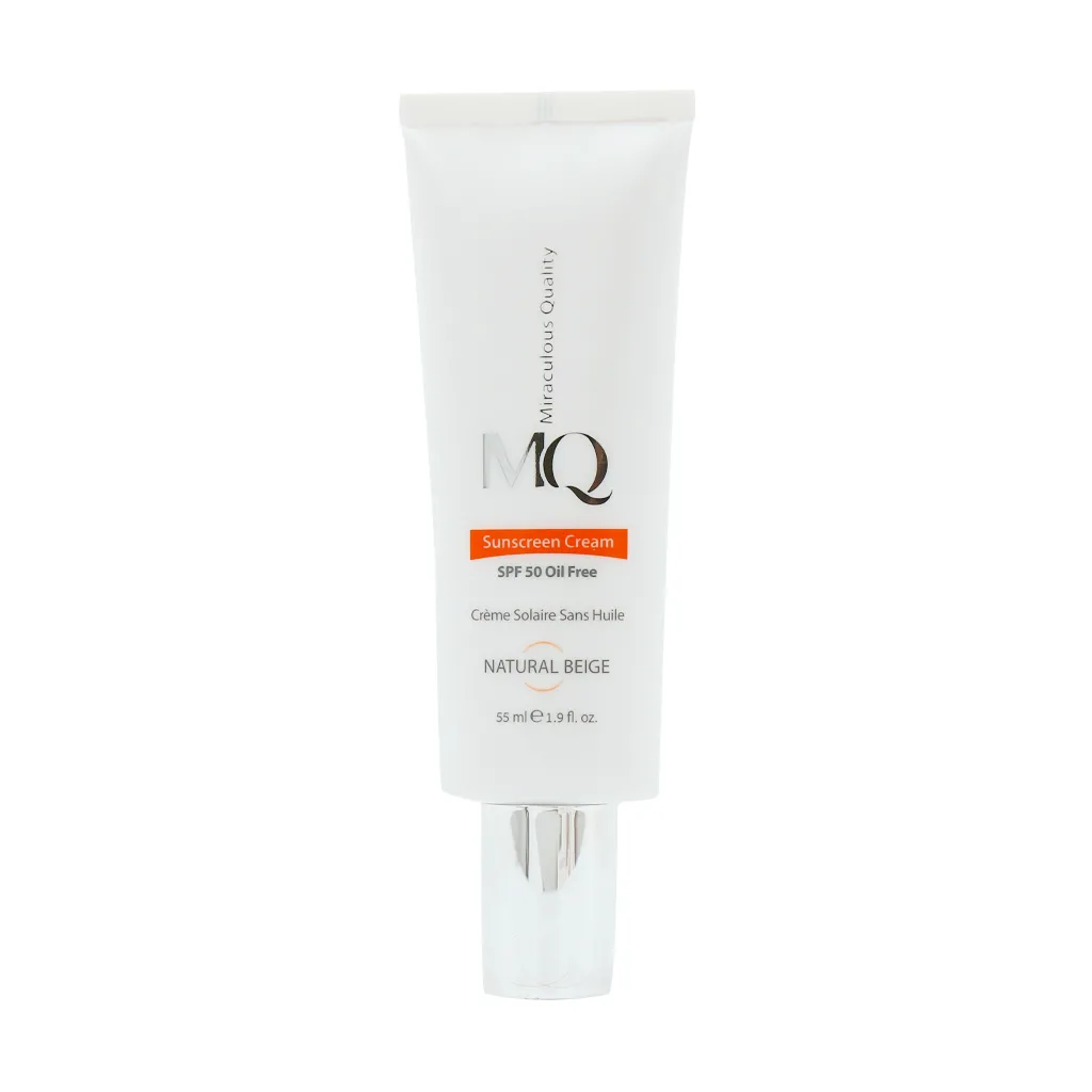 کرم ضد آفتاب فاقد چربی SPF50 ام کیو 55 میلی لیتر محافظت از پوست