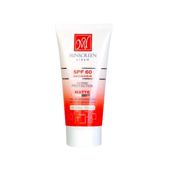 کرم ضد آفتاب فاقد چربی SPF60 مای مناسب پوست های چرب و مختلط