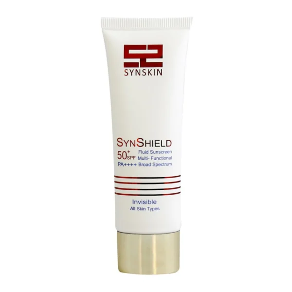 کرم ضد آفتاب فلوئید ساین شیلد SPF50 ساین اسکین 50 گرم جلوگیری از آفتاب سوختگی