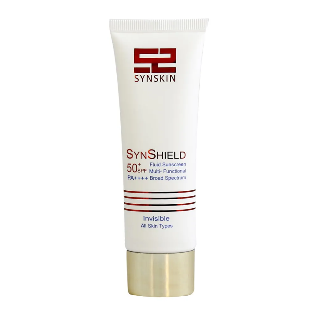 کرم ضد آفتاب فلوئید ساین شیلد SPF50 ساین اسکین 50 گرم جلوگیری از آفتاب سوختگی