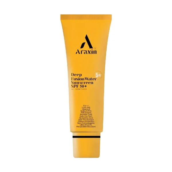 کرم ضد آفتاب فیوژن واتر SPF50 آراکسین 40 میلی لیتر