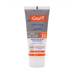 کرم ضد آفتاب مردانه آردن SPF30 فاقد چربی ۶۰ گرم محافظت از پوست