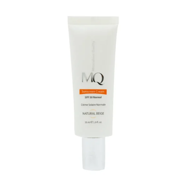 کرم ضد آفتاب پوست نرمال SPF50 ام کیو 55 میلی لیتر محافظت کامل در برابر آفتاب