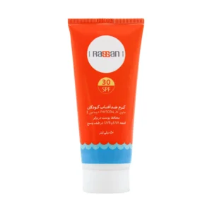 کرم ضد آفتاب کودکان SPF30 راسن 50 میلی لیتر محافظت از پوست حساس کودکان