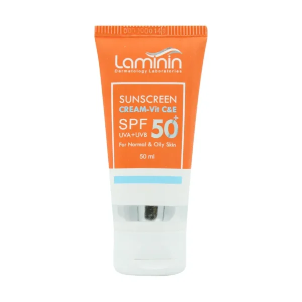 کرم ضد آفتاب SPF50 لامینین مناسب پوست های چرب و معمولی