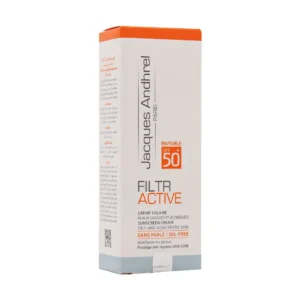 کرم ضد آفتاب SPF50 فیلتر اکتیو ژاک آندرل مناسب پوست چرب