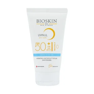 کرم ضد آفتاب SPF50 پوست خشک بایو اسکین پلاس 40 میلی لیتر