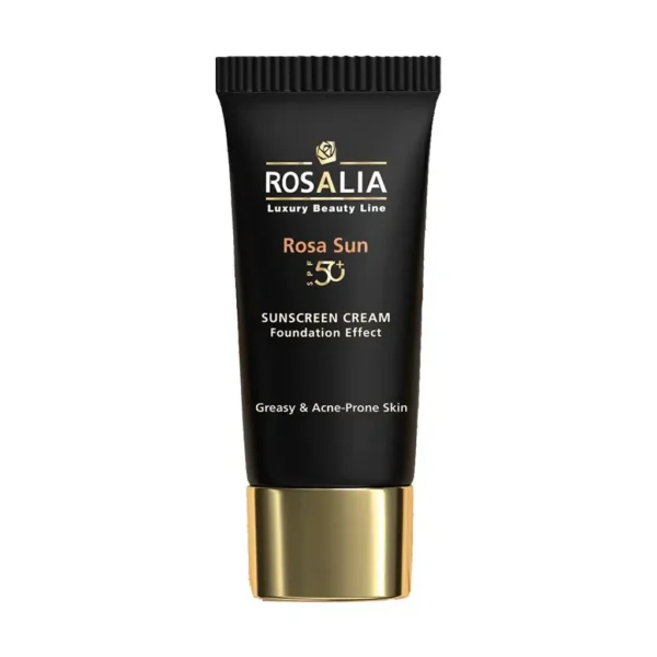کرم ضد آفتاب SPF50 پوست چرب رزالیا آبرسانی و محافظت