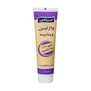 کرم وازلین ویتامینه ایروکس ۸۰ گرم نرم کننده و محافظ پوست