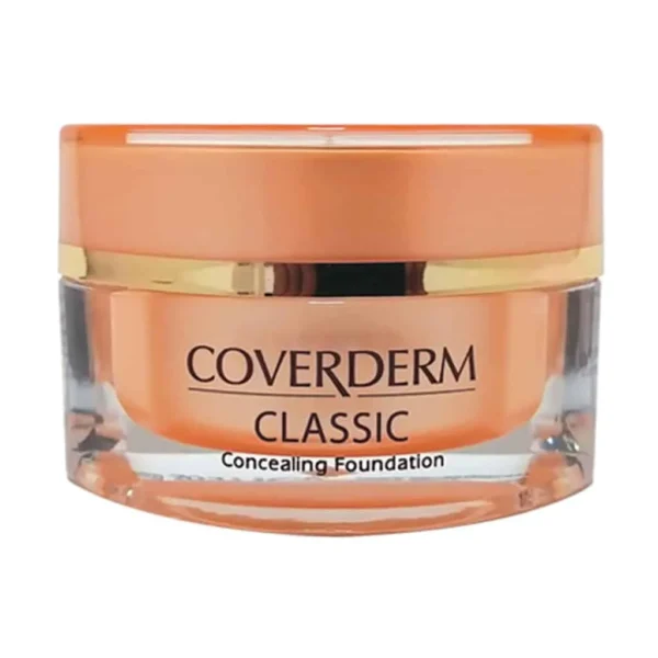 کرم پودر فشرده کلاسیک SPF30 کاوردرم 15 میلی لیتر پوشش دهی عالی