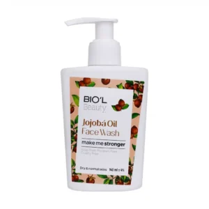 کرم ژل شستشوی صورت بیول مدل Jojoba Oil مناسب پوست خشک و نرمال