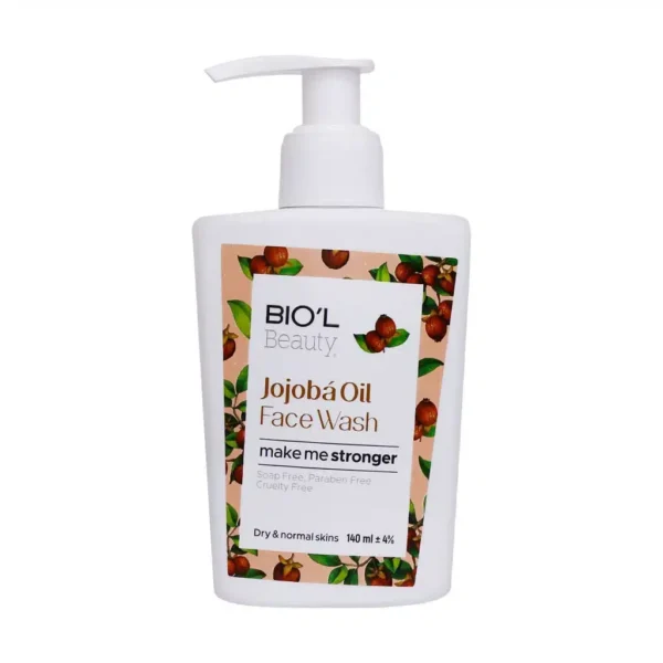 کرم ژل شستشوی صورت بیول مدل Jojoba Oil مناسب پوست خشک و نرمال