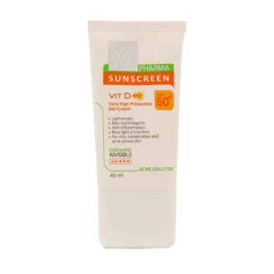 کرم ژل ضد آفتاب آکنه سلوشن فاقد چربی مای فارما SPF50+ حجم 40 میلی لیتر