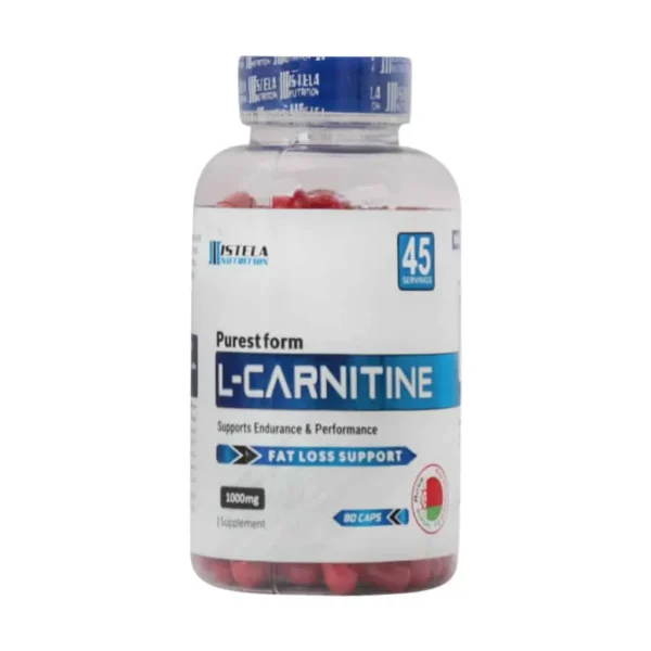 کپسول ال کارنیتین 1000 میلی گرم استلا نوتریشن چربی سوزی و افزایش انرژی