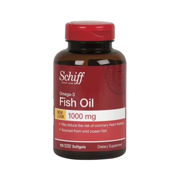 کپسول روغن ماهی امگا 3 شف 100 عدد بهبود سلامت مغز و قلب