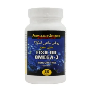 کپسول روغن ماهی امگا 3 فرمولیتد ساینسز کاهش چربی خون