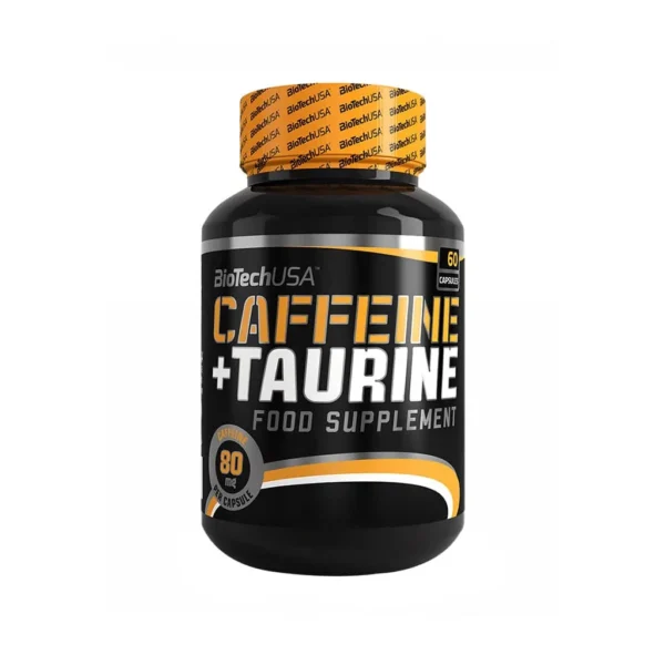 کپسول کافئین + تائورین بایوتک 60 عددی افزایش انرژی و تمرکز
