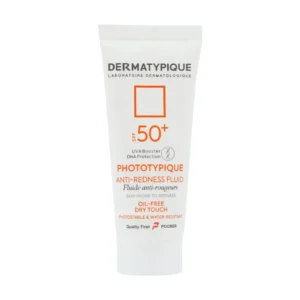 فلوئید ضد آفتاب بی رنگ پوست قرمز و حساس SPF50 درماتیپیک 40 میلی لیتر