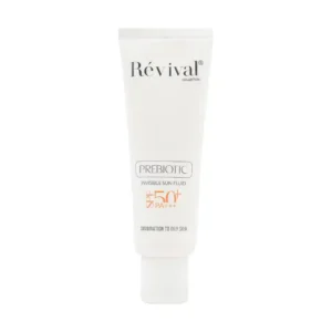 فلوئید ضد آفتاب پروبیوتیک SPF50 رویوال مناسب پوست چرب 50 میلی لیتر