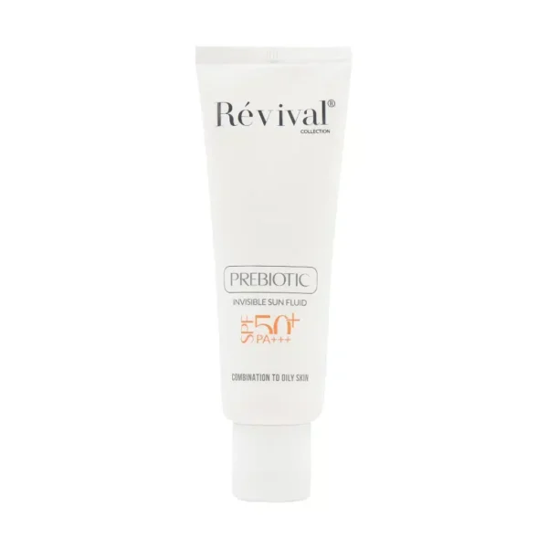 فلوئید ضد آفتاب پروبیوتیک SPF50 رویوال مناسب پوست چرب 50 میلی لیتر