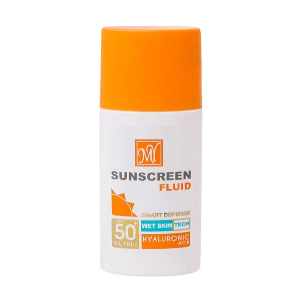 فلوئید ضد آفتاب SPF50 مای مدل Hyaluronic Acid محافظت کامل از پوست