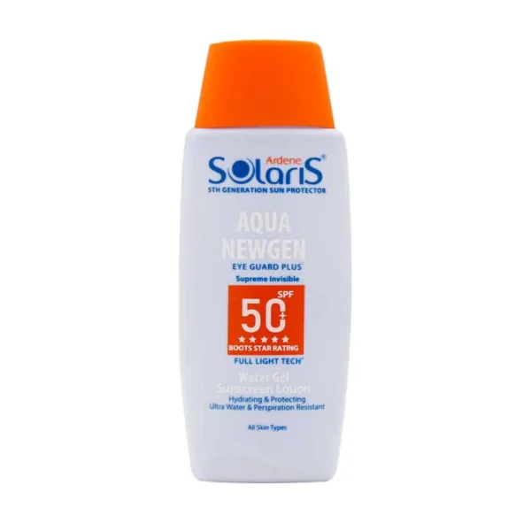 لوسیون آبی ضد آفتاب فاقد چربی SPF50 آکوا نیوژن سولاریس 100 میلی لیتر