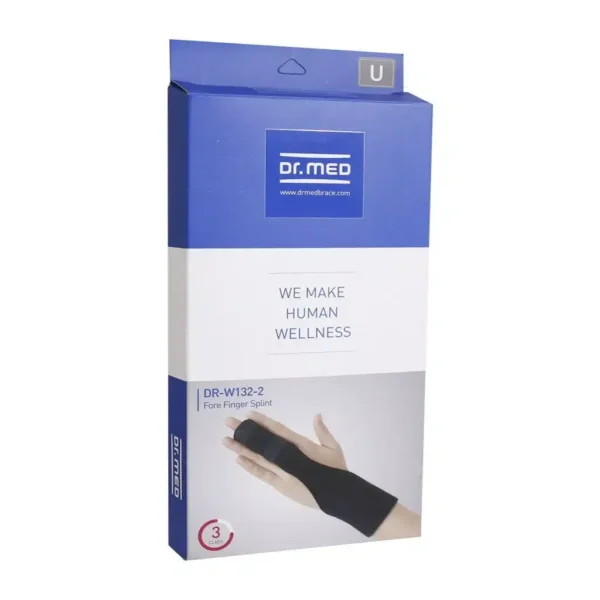 آتل انگشت میانی دست دکتر مد مدل DR-W132-2 جلوگیری از ضعف و درد در انگشت و مچ