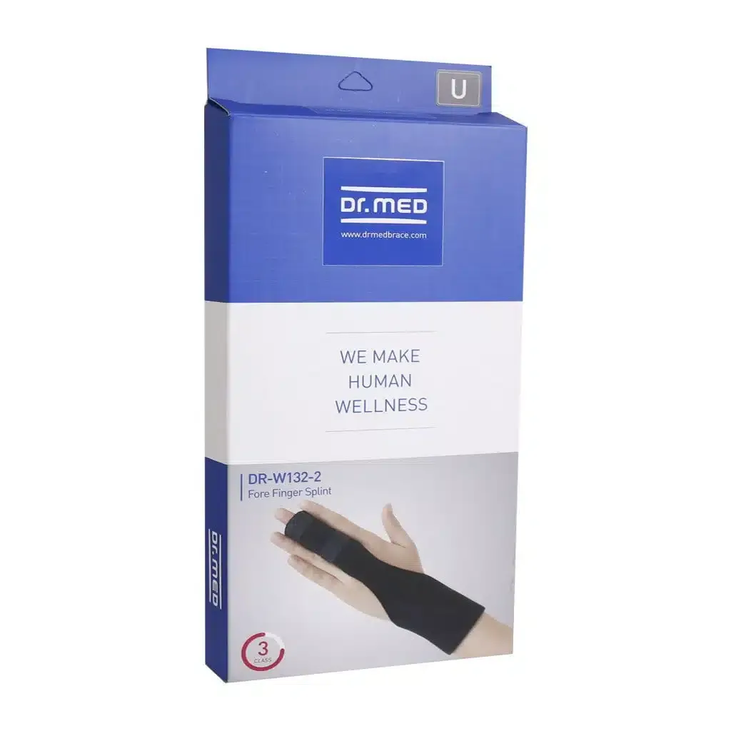 آتل انگشت میانی دست دکتر مد مدل DR-W132-2 جلوگیری از ضعف و درد در انگشت و مچ