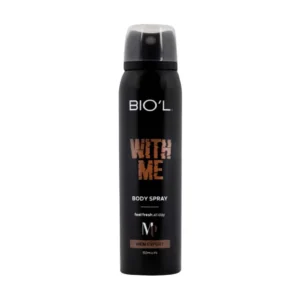 اسپری بدن مردانه بیول مدل With Me 150 میلی لیتر خوشبو کننده و ضد باکتری