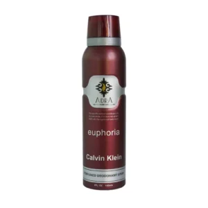 اسپری خوشبو کننده بدن زنانه آدرا مدل Euphoria Calvin Klein حجم 150 میلی لیتر رایحه گرم و شیرین