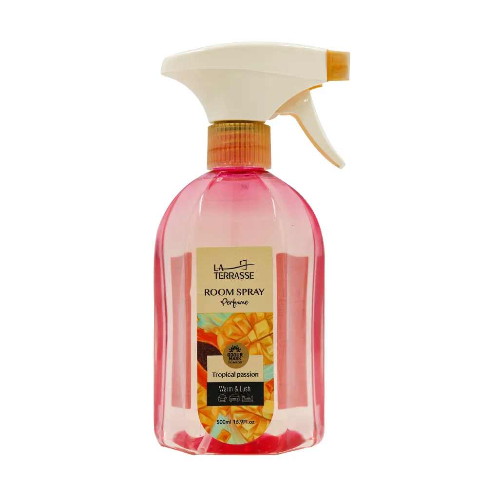 اسپری خوشبو کننده هوا لاتراس مدل Tropical Passion 500 میلی لیتر خنثی کننده بوهای نامطبوع