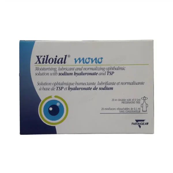 اشک مصنوعی تک دوز زیلویال 20 عدد رفع خشکی چشم
