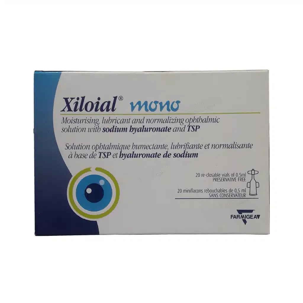 اشک مصنوعی تک دوز زیلویال 20 عدد رفع خشکی و سوزش چشم