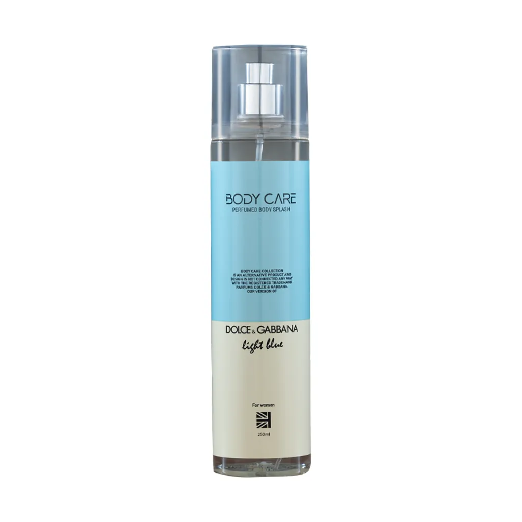بادی اسپلش زنانه بادی کر مدل Light Blue D And G حجم 250 میلی لیتر