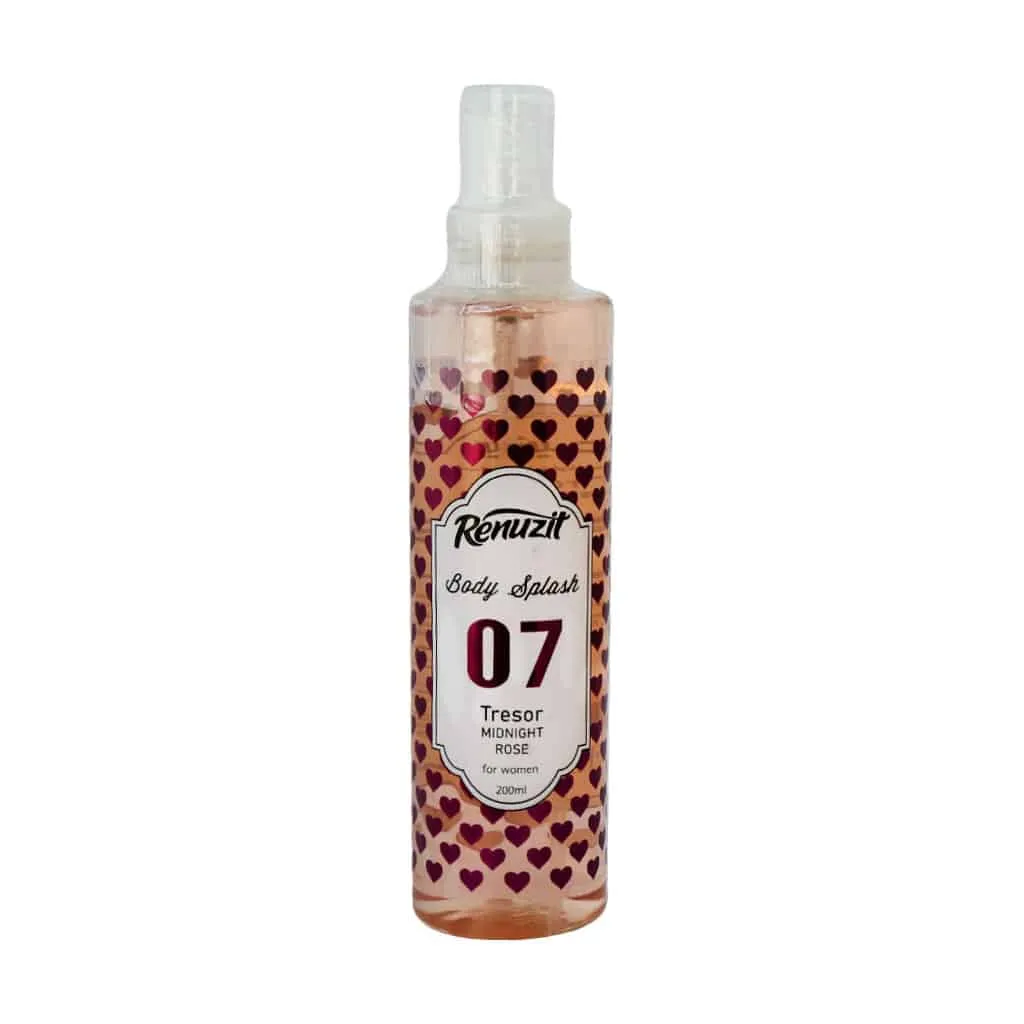 بادی اسپلش زنانه رینوزیت مدل Tresor Midnight Rose 200 میلی لیتر خوشبو کننده و ضد تعریق
