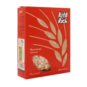 جو دو سر پرک کیتاریچ غلات صبحانه سرشار از فیبر و ویتامین