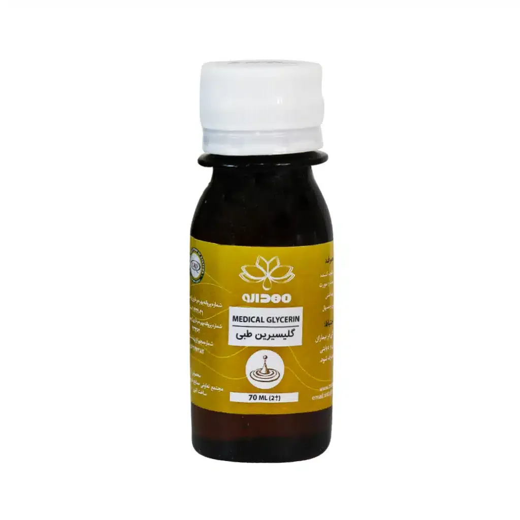 روغن گلیسرین طبی مهدارو 70 میلی لیتر نرم کننده پوست و مو