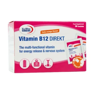 ساشه ویتامین B12 دایرکت یوروویتال 30 عدد جبران کمبود ویتامین B12