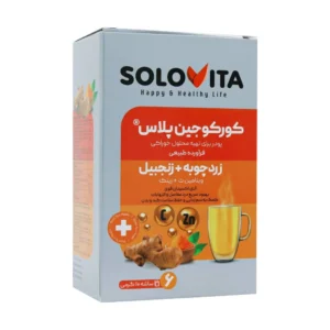 ساشه کورکوجین پلاس سولویتا 6 عدد بهبود درد مفاصل