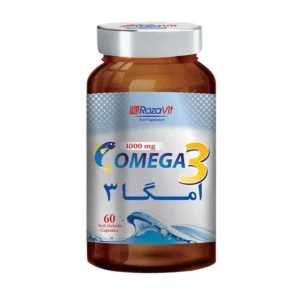 سافت ژل امگا 3 رزاویت 60 عدد موثر در سلامت قلب و عروق