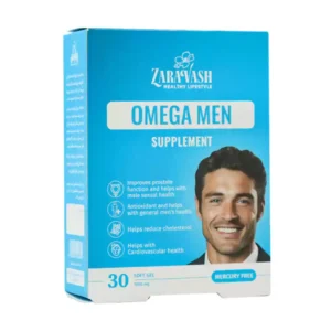 سافت ژل امگا من زراوش 30 عدد حمایت از سلامت عمومی آقایان