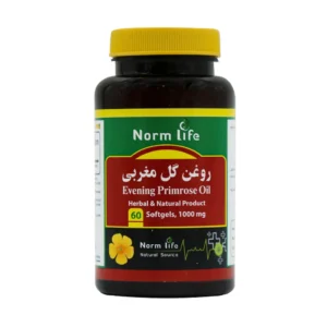 سافت ژل روغن گل مغربی نورم لایف 60 عدد کمک به تعادل هورمونی