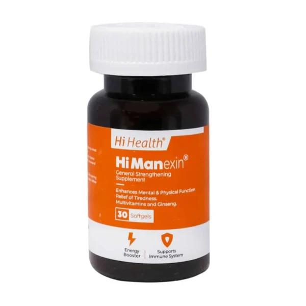 سافت ژل های منکسین های هلث 30 عدد افزایش انرژی و تقویت سیستم ایمنی